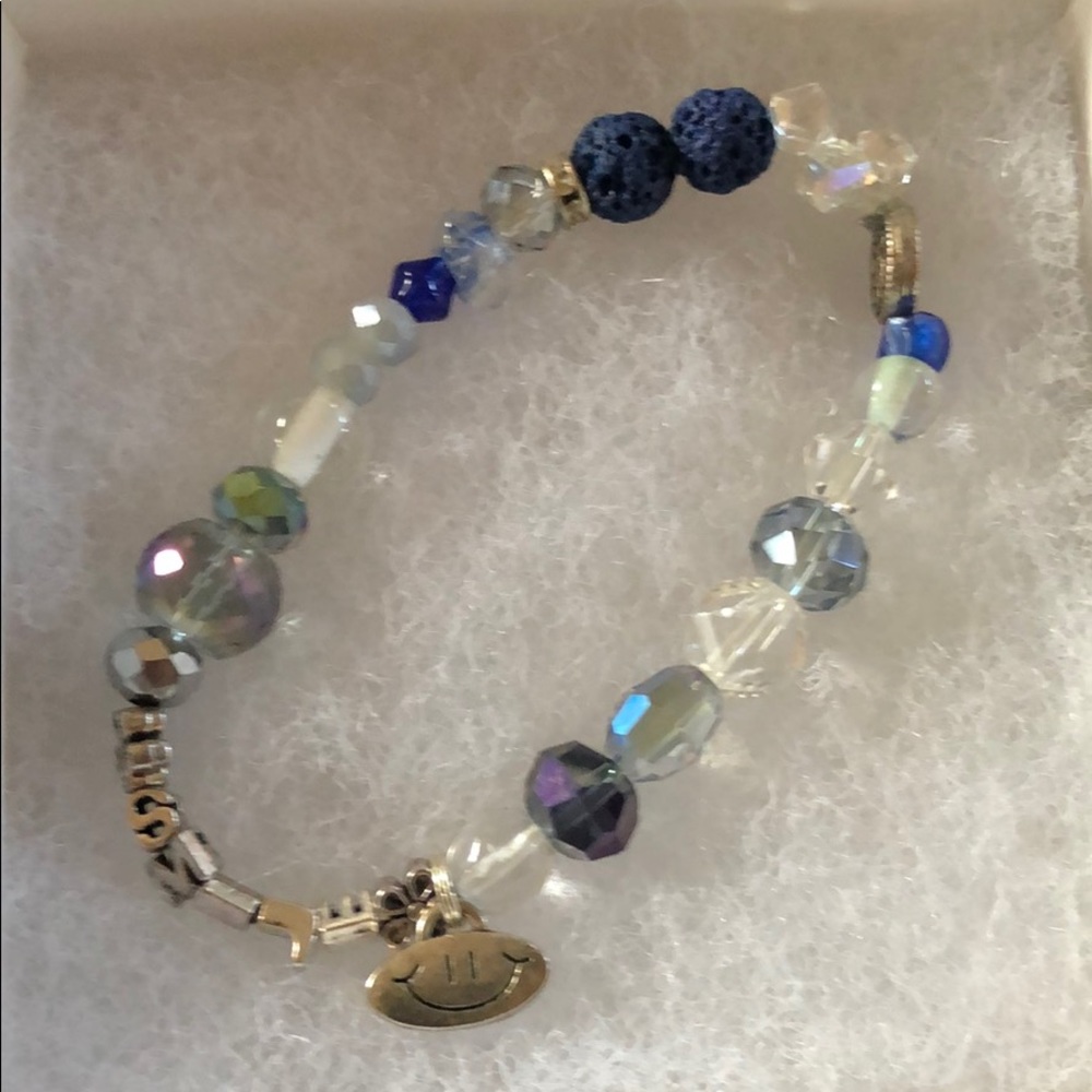 Hand beaded bracelet